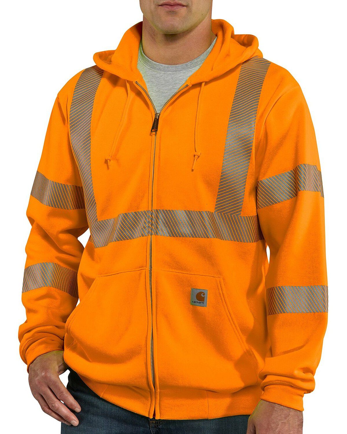carhartt high vis rain jacket