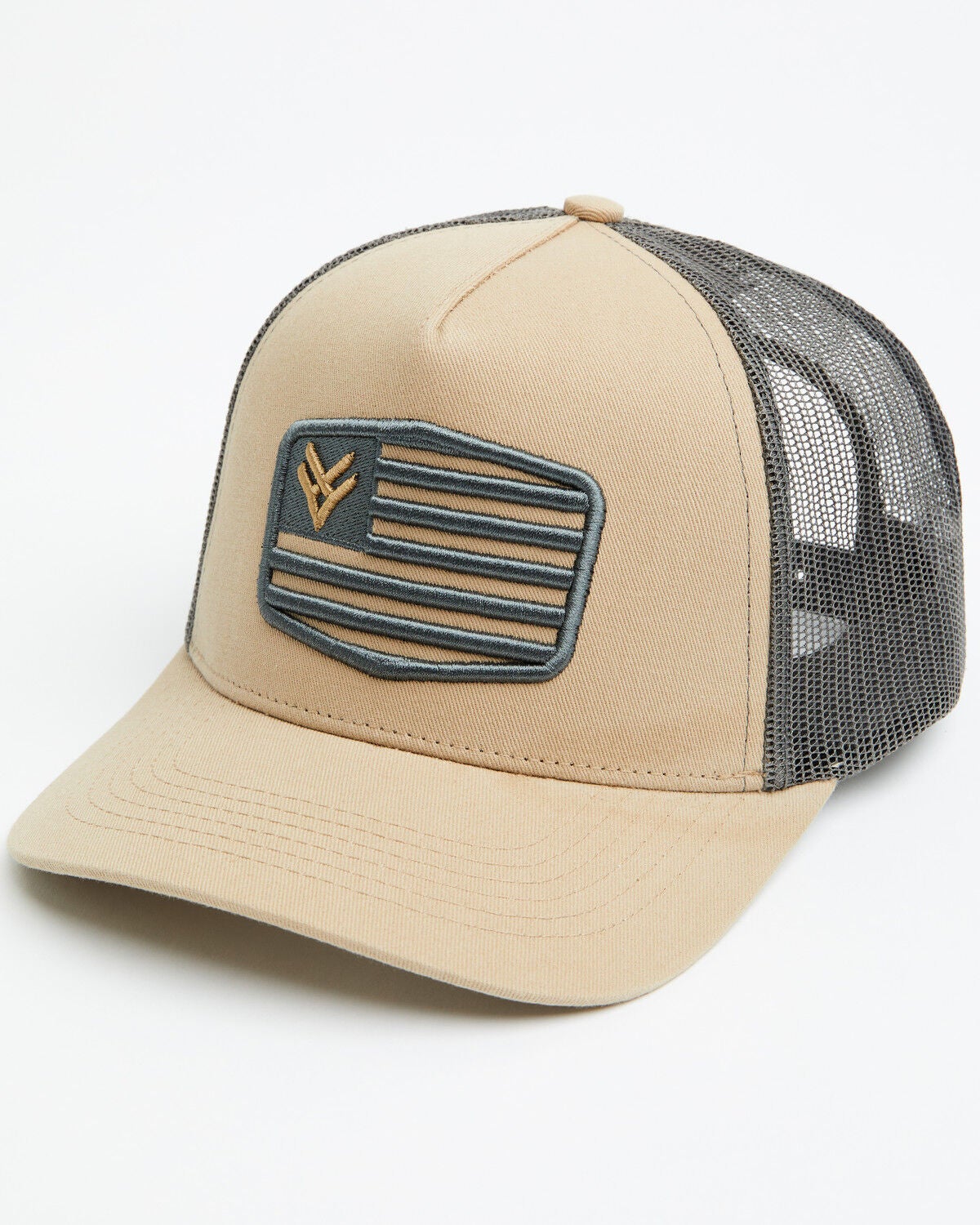 Hawx Men's Oakley American Flag Ball Cap, Tan, hi-res