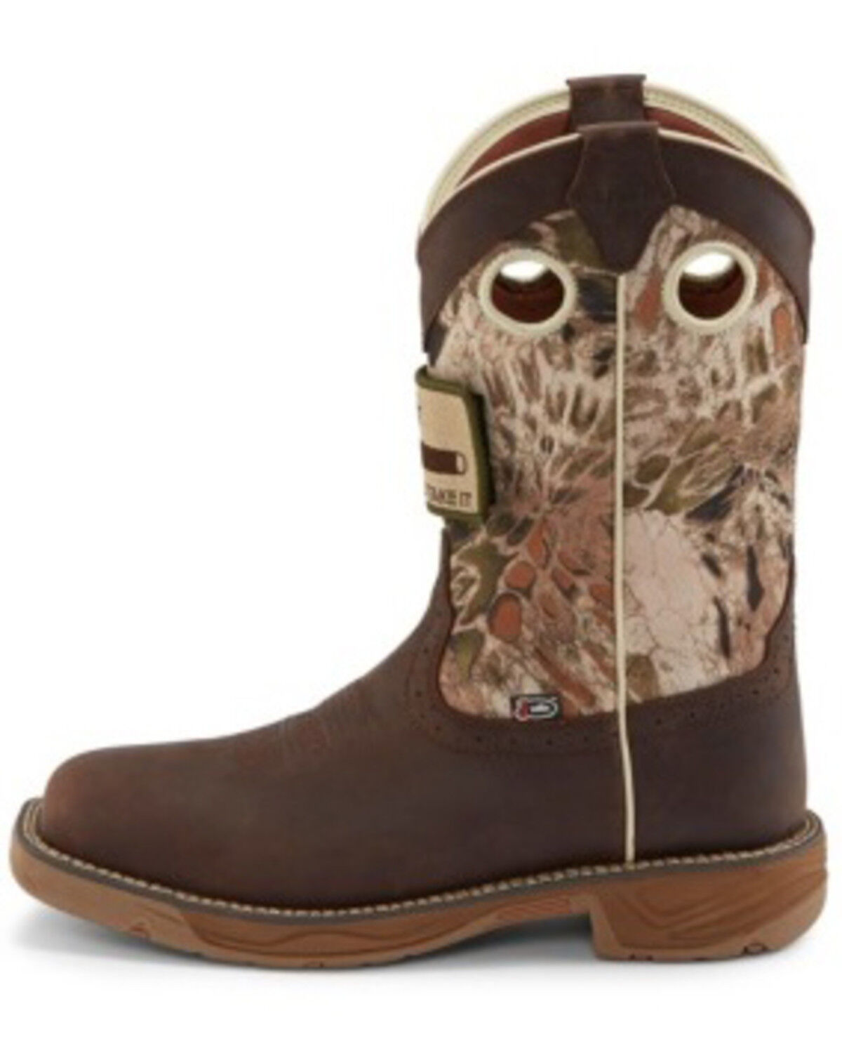justin stampede rush work boots