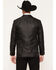 Image #4 - Rock & Roll Denim Men's Paisley Print Satin Sportcoat, Black, hi-res