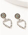 Image #2 - Shyanne Women's Heart Hoop Earring Set - 3 Piece, Silver, hi-res