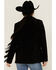 Image #4 - Scully Women's Solid Fringe Blazer, Black, hi-res