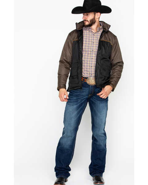 Image #6 - Outback Trading Co. Men's Jericho Quilted Jacket , Grey, hi-res