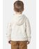Image #4 - Carhartt Toddler Boys' Long Sleeve Half Zip Hooded Logo Pullover, Cream, hi-res
