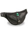 Image #2 - Milwaukee Leather Women's Stone Inlay & Gun Holster Braided Leather Hip Bag, Black, hi-res