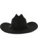 Image #4 - Rodeo King Rodeo 5X Felt Cowboy Hat, Black, hi-res