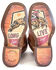 Image #2 - Tin Haul Boys' Lil' Mesquite Western Boots - Broad Square Toe, Brown, hi-res