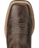 Image #4 - Ariat Women's Quickdraw Western Performance Boots - Broad Square Toe, Chocolate, hi-res