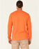 Image #4 - Hawx Men's Forge Long Sleeve Work Pocket T-Shirt, Orange, hi-res