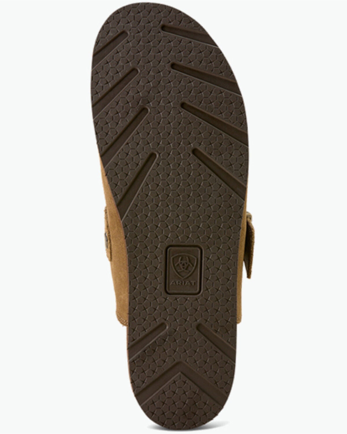 Image #5 - Ariat Men's Country Mule Suede Sandals, Brown, hi-res
