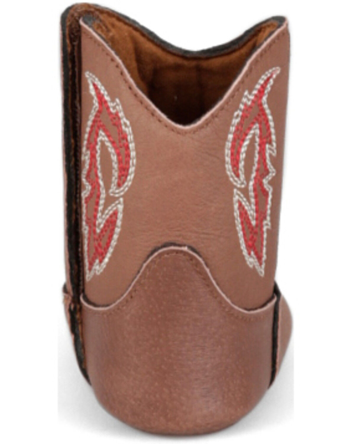 Image #5 - Justin Infant Boys' Baby Canter Western Boots - Broad Square Toe, Brown, hi-res