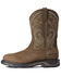 Image #2 - Ariat Men's Distressed WorkHog® XT Cottonwood Work Boot - Composite Toe, Brown, hi-res