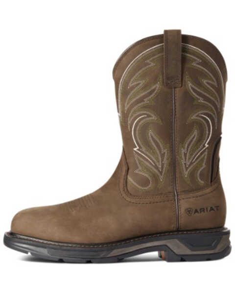 Ariat Men's Distressed Workhog XT Cottonwood Work Boot - Composite Toe, Brown, hi-res