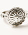 Image #3 - Shyanne Women's Turquoise Cross Statement Ring Set - 3 Piece, Silver, hi-res