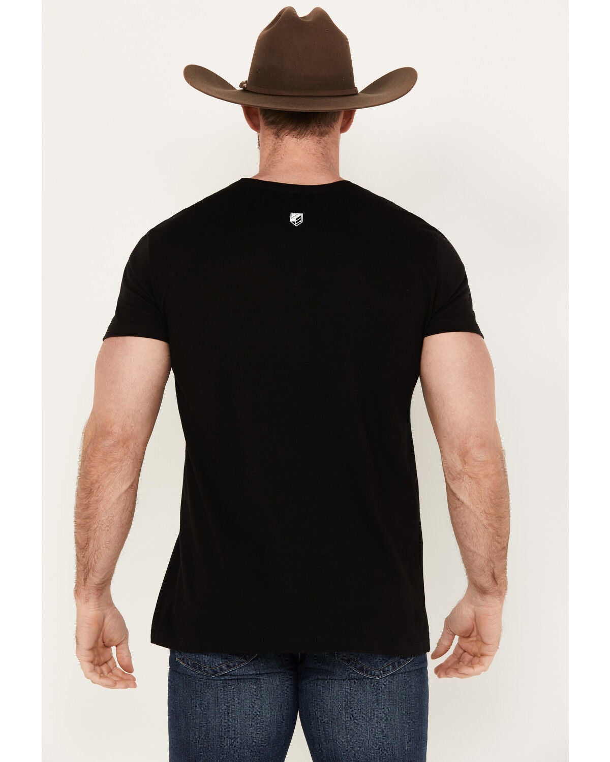 Image #4 - RANK 45&reg; Men's Star Logo Short Sleeve Graphic T-Shirt, Black, hi-res