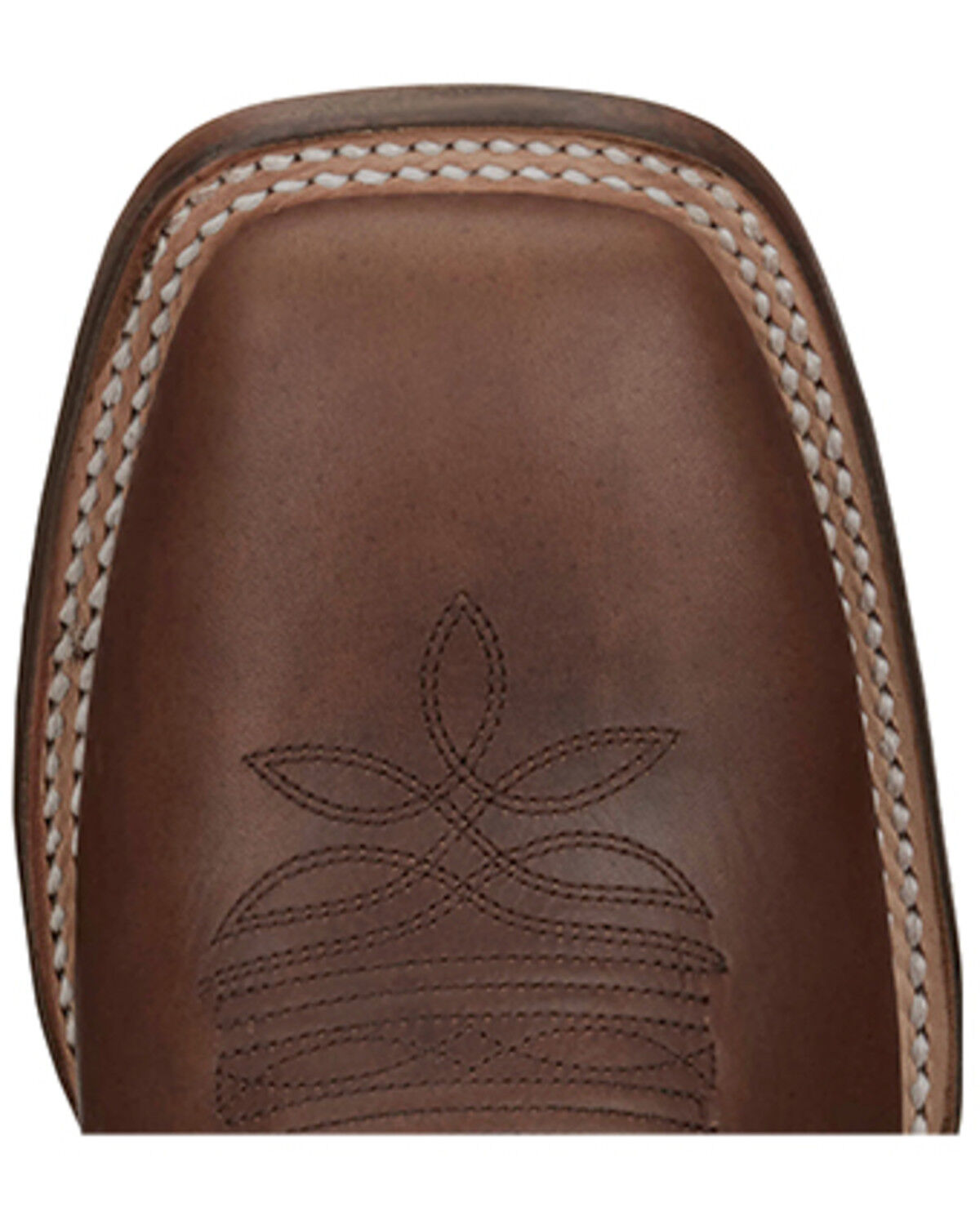 Image #6 - Justin Women's Stella Western Boots - Broad Square Toe, Brown, hi-res