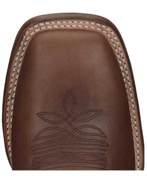 Image #6 - Justin Women's Stella Western Boots - Broad Square Toe , Brown, hi-res