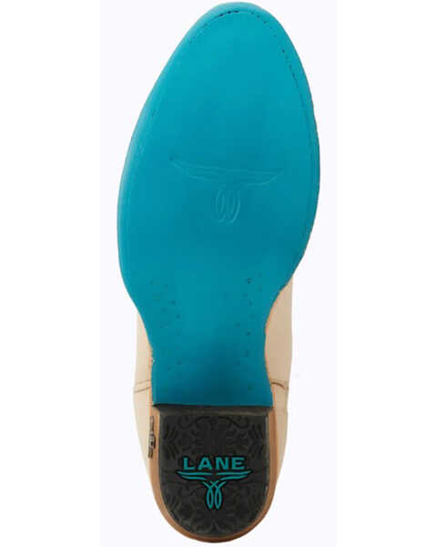 Image #7 - Lane Women's Plain Jane Booties - Round Toe, Cream, hi-res