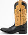 Image #3 - Ferrini Men's Nash Exotic Ostrich Leg Western Boots - Square Toe, Black, hi-res