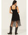 Image #5 - Idyllwind Women's Embroidered Fringe Dress, Black, hi-res