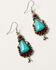 Image #3 - Shyanne Women's Canyon Sunset Turquoise Stone Jewelry 2-PIece Set, Silver, hi-res