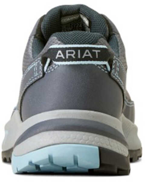 Image #3 - Ariat Women's Outpace Shift Work Shoes - Composite Toe , Grey, hi-res