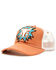 Shyanne Women's Southwestern Steerhead Embroidered Patch Mesh-Back Ball Cap , Chilli, hi-res