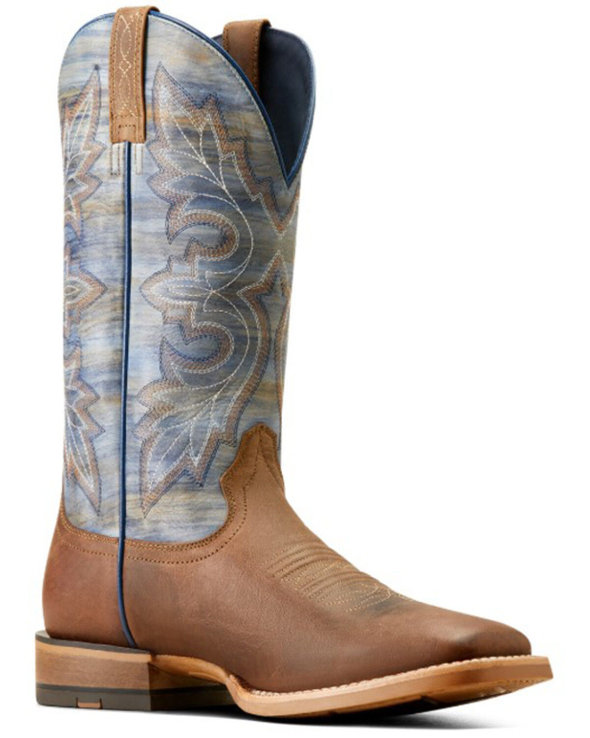 Image #1 - Ariat Men's Standout Performance Western Boots - Broad Square Toe, Brown, hi-res