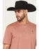 Image #4 - Hooey Men's Mountains Short Sleeve Graphic T-Shirt, Rust Copper, hi-res