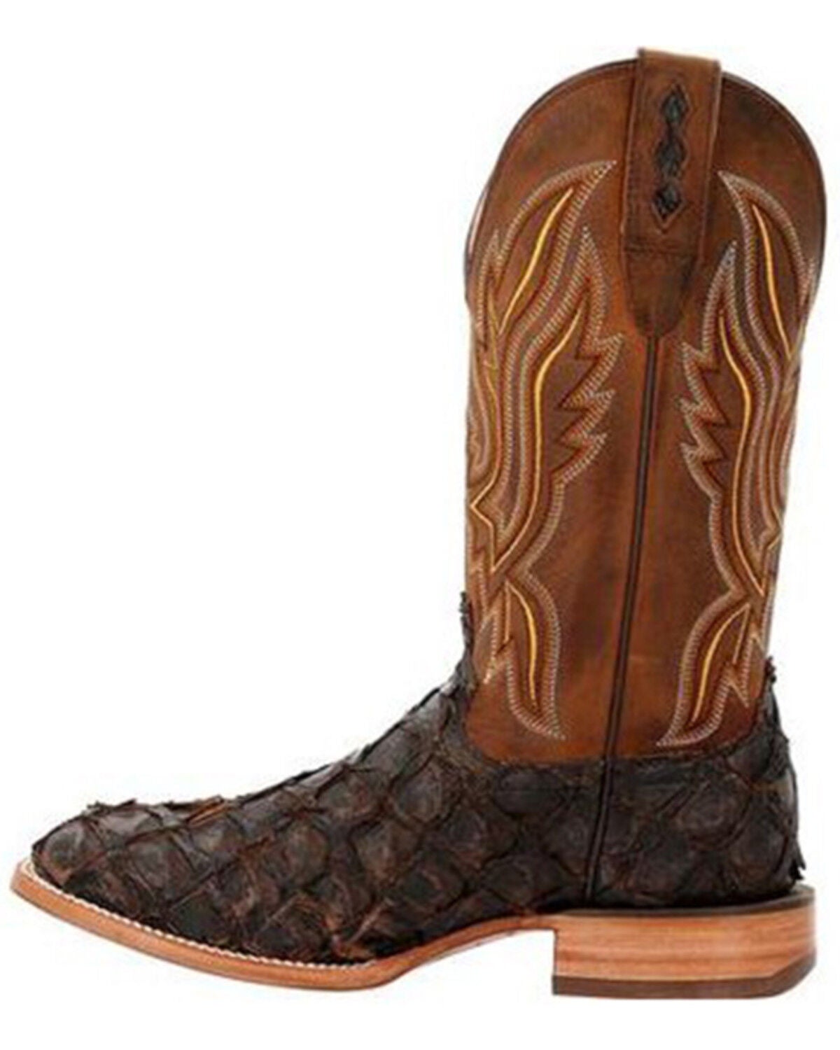 Dan Post Men's Riggs Pirarucu Skin Cutter Style Toe 13