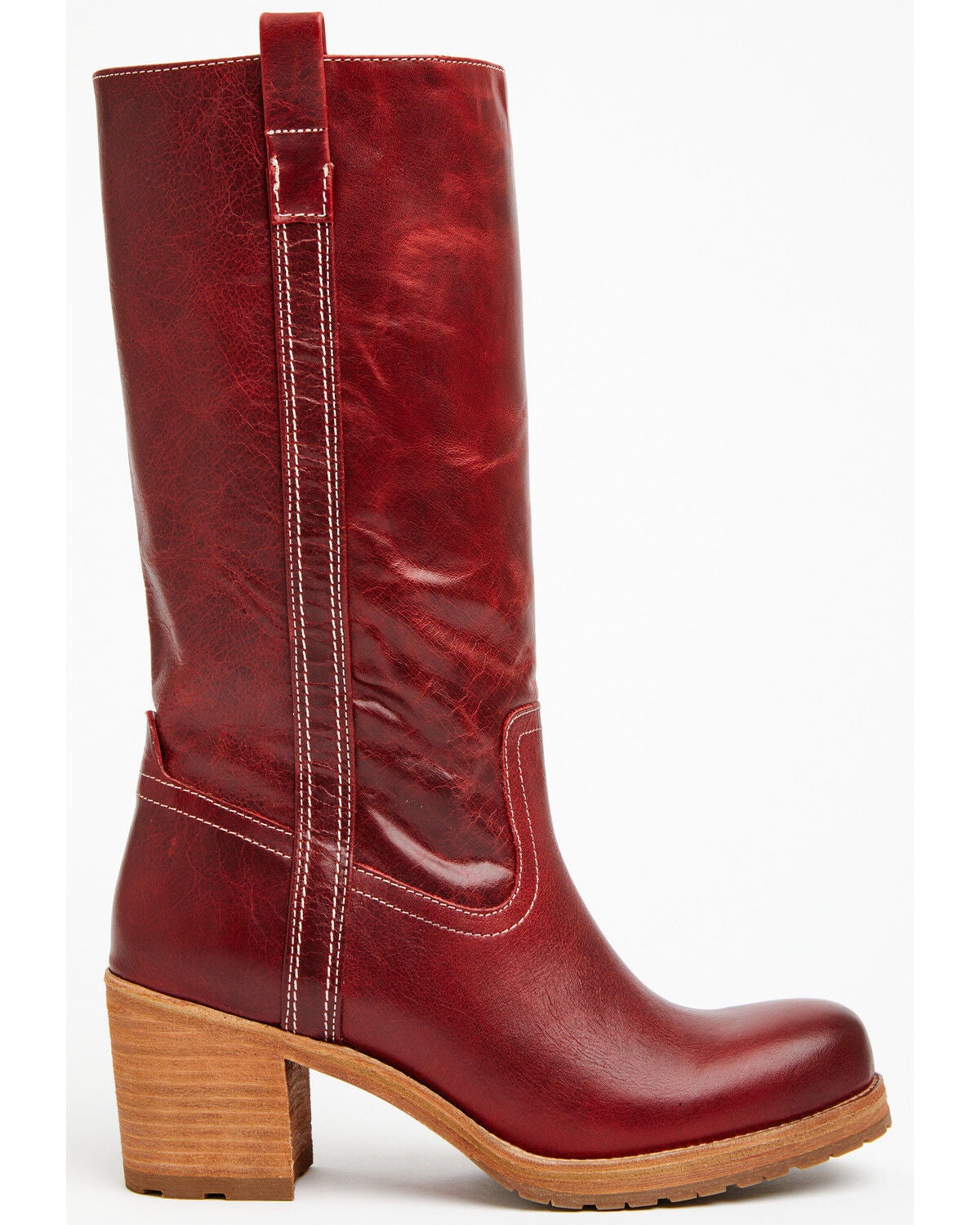Image #1 - Cleo + Wolf Women's Scout Fashion Boots - Round Toe, Red, hi-res