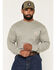 Image #1 - Carhartt Men's FR Force Oil Rig Loose Long Sleeve Work Shirt, Off White, hi-res
