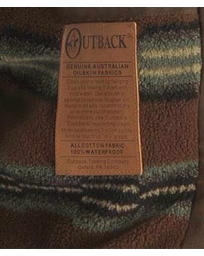 Outback Trading Co. Oilskin Rancher Jacket, Bronze, hi-res