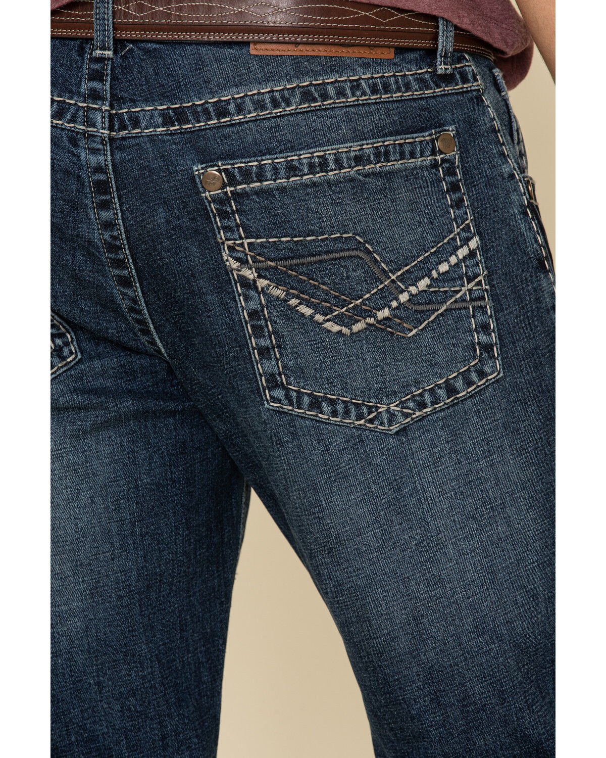 wrangler rock 47 slim fit bootcut jeans
