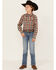 Image #1 - Wrangler 20X Boys' Wright 42 Vintage Bootcut Stretch Denim Jeans, Blue, hi-res