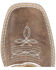 Image #6 - Smoky Mountain Little Girls' Willow Western Boots - Broad Square Toe, Brown, hi-res