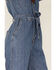 Levi's Women's Denim Blue Crop Jumpsuit, , hi-res