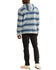 Pendleton Men's Driftwood Striped Print Hooded Sweatshirt, Tan, hi-res