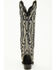 Image #5 - Dan Post Women's Denim Darlin Tall Western Boots - Snip Toe, Black, hi-res