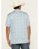 Image #4 - Ariat Men's Charger 2.0 Short Sleeve Button-Down Performance Polo, Heather Grey, hi-res