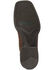 Image #5 - Ariat Men's Crocodile Print Sport Buckout Western Performance Boots - Broad Square Toe, Brown, hi-res