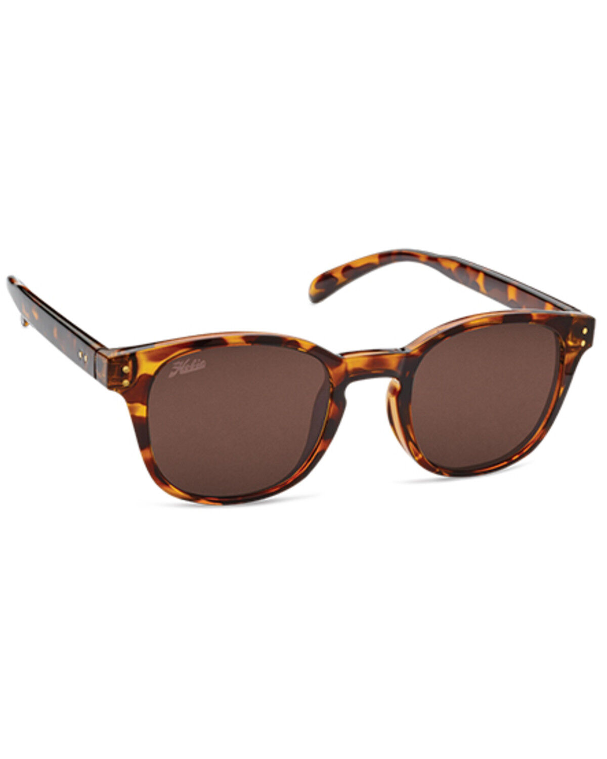 Image #1 - Hobie Wright Shiny Brown Tortoise & Copper PC Polarized Sunglasses, Brown, hi-res