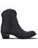 Image #2 - Lane Women's Plain Jane Matte Booties - Round Toe, Black, hi-res