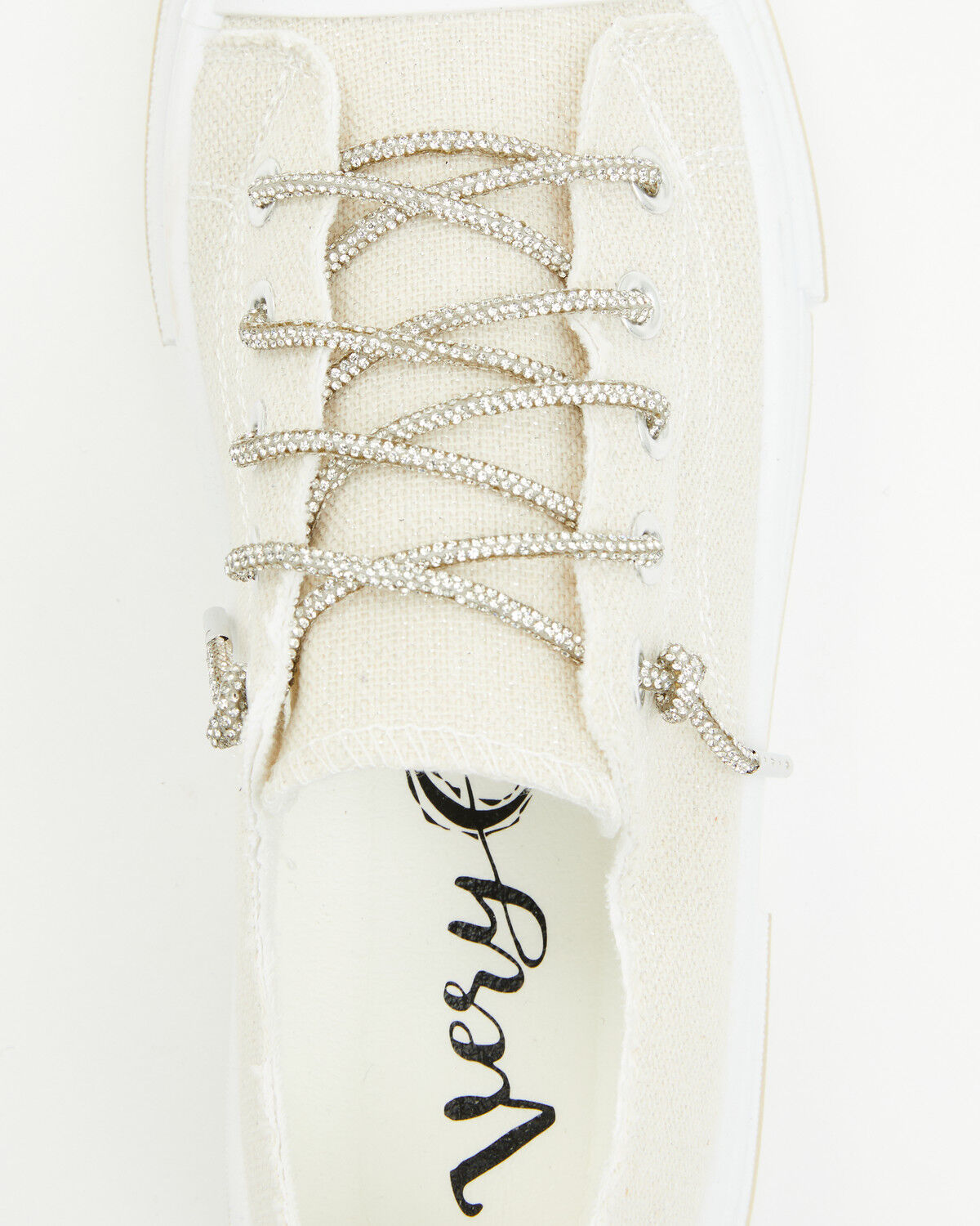 Image #5 - Very G Women's Aman Sparkle Casual Sneakers, Natural, hi-res