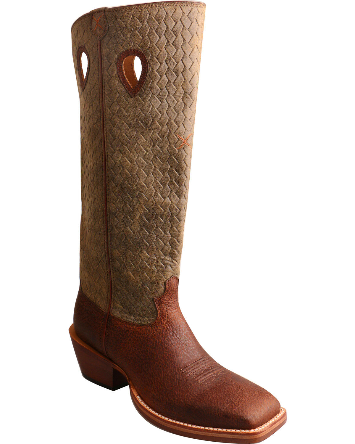 Men's tall shaft cowboy boots
