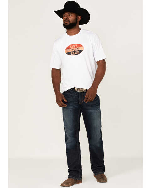 Image #2 - Kimes Ranch Men's American Standard Tech T-Shirt, White, hi-res