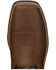 Justin Men's Stampede Bolt Pull On Western Work Boots - Nano Composite Toe , Brown, hi-res