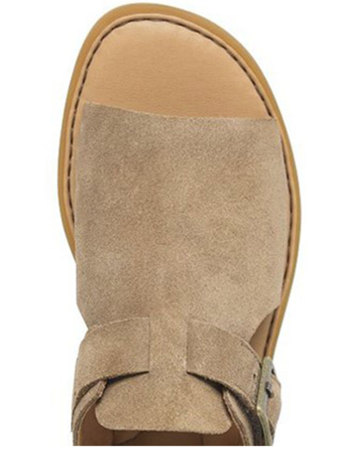 Image #6 - Born Women's Ivey Suede Sandals, Taupe, hi-res