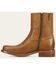 Image #2 - Frye Men's Campus Inside Zip Ankle Boots - Round Toe, Saddle, hi-res