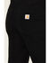 Image #4 - Carhartt Men's Black Rugged Flex Rigby Dungaree Work Pants, Black, hi-res